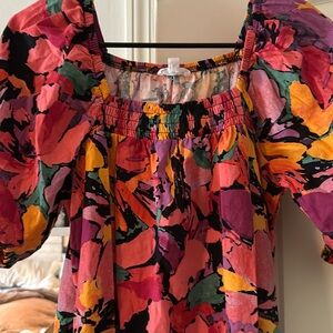 Socialite Multicolor Floral Dress